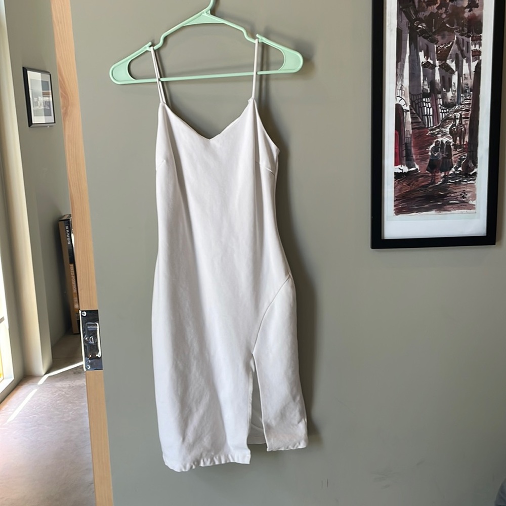 lulus white bodycon dress